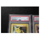 1999 Pokemon Movie Promo #3 MewTwo - #4 Pikachu - #5 Dragonite | PSA 7 Lot