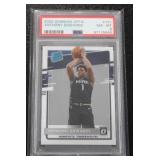 2020-21 Donruss Optic Anthony Edwards #151 PSA 8 Rookie Card