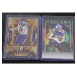 2023 Origins & Gold Standard Serial Numbered TJ Hockenson Card Lot | 2 Cards