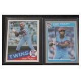 1985 Topps & Fleer Kirby Puckett Rookie Card Lot | 2 Rookie Cards