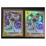 2022 Topps Gold Foil Jovani Moran #387 Rookie Card Lot | 2 Rookie Cards