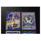 2023 Optic Jordan Addison Base Insert Parallel Jersey Relic Lot | 4 Cards