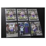 2023 Select Rookie Card Lot & 2023 Black Futuristic Jersey Relic Jordan Addison 65/150 | 7 Cards