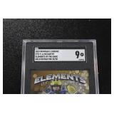 2023 Bowman U Chrome Elements of the Game Gold Refractor JJ McCarthy 28/50 Rookie Card SGC 9 | Only 50 Exist!