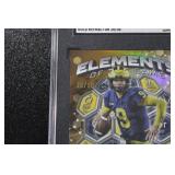 2023 Bowman U Chrome Elements of the Game Gold Refractor JJ McCarthy 28/50 Rookie Card SGC 9 | Only 50 Exist!