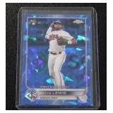 2022 Topps Chrome Sapphire Blue Ice Royce Lewis #US149 Rookie Card