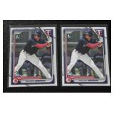 2024 Bowman Walker Jenkins 1st Bowman #BP-43 Lot | 2 Cards