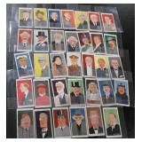 1926 Players Cigarettes Straight Line Caricatures Tobacco Card Lot | 34 Cards