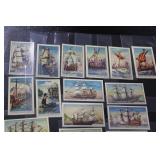 1940 Murray Sons & Co The Story of Ships Tobacco Card Lot | 18 Cards