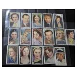 1939 Gallaher My Favourite Part Tobacco Card Lot | 16 Cards