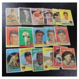 1957 & 1958 Topps Baseball Card Lot | 17 Cards *Low to Mid Grade*