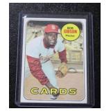 1969 Topps Bob Gibson #200 | Mid Grade or Better!