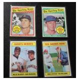 1969 Topps Williams - McCovey - Koosman - Yastrzemski Lot | 4 Cards *Mid Grade*