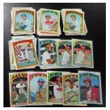 1972 Topps Baseball Card Lot | 70 Cards *Low Grade w/ Mid Grade Bob Gibson*