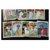 1972 Topps Baseball Card Lot | 70 Cards *Low Grade w/ Mid Grade Bob Gibson*