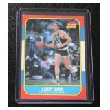 1986-87 Fleer Larry Bird #9 *Corner Crease*