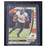 2020 Prizm Draft Football Gold Vinyl Chris Carson #14 5/5 | Only 5 Exist!