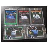 2021 Clearly Donruss Baseball Autograph Lot | Taylor - McClanahan - Marte - Ryu - Howard