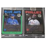 2021 Clearly Donruss Baseball Autograph Lot | Taylor - McClanahan - Marte - Ryu - Howard