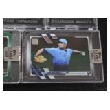 2021 Clearly Donruss Baseball Autograph Lot | Taylor - McClanahan - Marte - Ryu - Howard