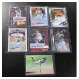 Mixed Year Baseball Card Autograph Lot | 7 Autographs w/ Tyler Glasnow