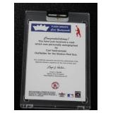 2002 Fleer Greats Carl Yastrzemski Autograph
