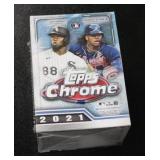 2021 Topps Chrome Baseball Blaster | 8 Packs