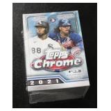 2021 Topps Chrome Baseball Blaster | 8 Packs