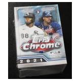 2021 Topps Chrome Baseball Blaster | 8 Packs