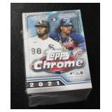 2021 Topps Chrome Baseball Blaster | 8 Packs