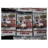 2008 Upper Deck 1st Edition Football Unopened Pack Lot | 10 Unopened Packs