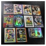 Brett Favre & Aaron Rodgers Football Card Lot | 11 Cards w/ 4 Favre Rookies