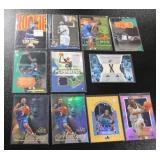 Kevin Garnett & Stephon Marbury Basketball Card Lot | 11 Cards w/ 2 Relic Cards