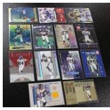 Randy Moss Football Card Lot | 13 Cards w/ (3) Rookies (1) Relic (6) Serial Numbered