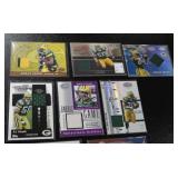 Green Bay Packer Jersey Relic Lot | 8 Relic Cards