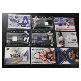 Jersey Relic Football Card Lot | 9 Relic Cards