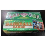 1990 Topps & Upper Deck Baseball Factory Sealed Complete Set Lot | 2 Sets