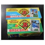1989 & 1990 Bowman Baseball Factory Sealed Complete Set Lot | 2 Sets
