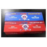 1988 & 1989 Score Baseball Factory Complete Set Lot | 2 Sets