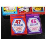 Mixed Year Baseball Score & Store Brand Box Set Lot | 8 Boxed Sets