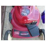 Toro GTS recycler self propelled lawn mower. Good used condition. Tested & works. As shown.