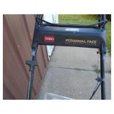 Toro personal pace recylcer lawn mower. Good used condition. Tested & works. As shown.