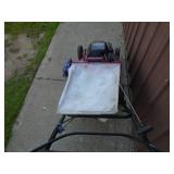 Toro personal pace recylcer lawn mower. Good used condition. Tested & works. As shown.