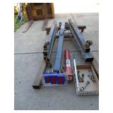 3 ton engine hoist/cherry picker. Good working unit. Disassembled for transportation. As shown.