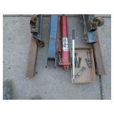3 ton engine hoist/cherry picker. Good working unit. Disassembled for transportation. As shown.