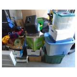 Yard Sale kit. Approx 40 box of household/garage items. One money. As shown.
