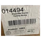 Plainville Farms Fully Cooked Turkey Gravy - 9.75 lbs 12 containers