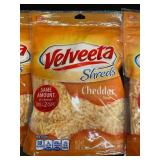 F - Lot of 3 Velveeta Shreds Cheddar Flavor 8 oz