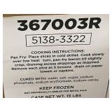 J - 3 pounds Daily Choice Hickory Smoked Thick Sliced Bacon