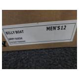 Size 12 Mens Billy Grey Suede Boat ...